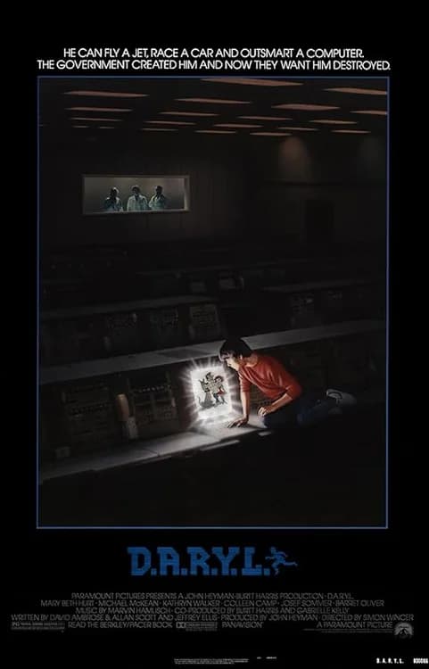 D.A.R.Y.L. film posteri