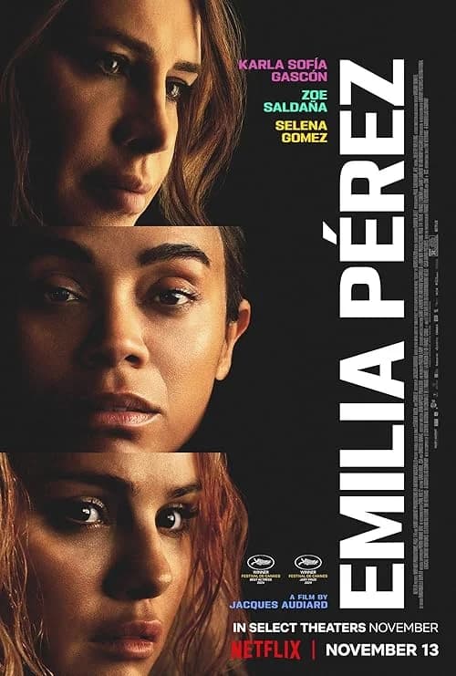 Emilia Pérez film posteri
